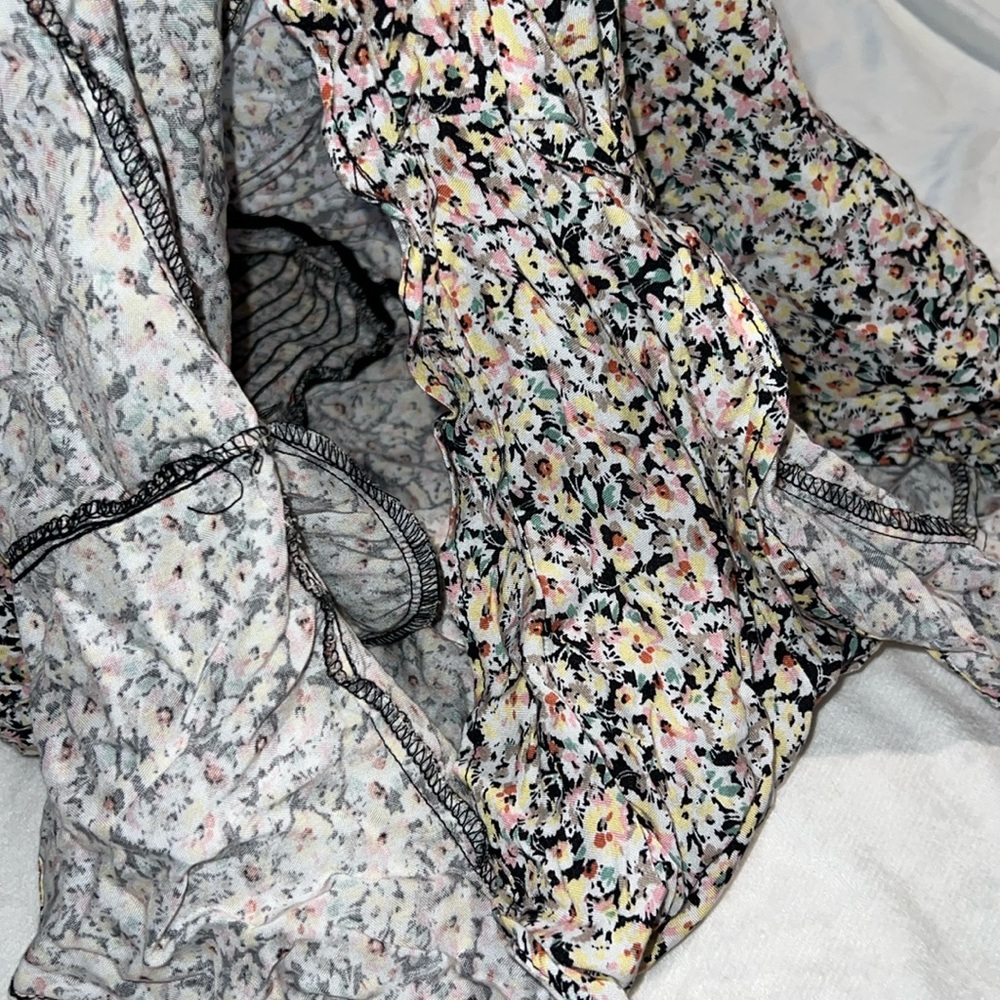 Flower Sundress Romper - Picture 6 of 7